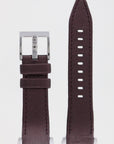 Seiko SND859 - 7T92 - 0GZ0 Watch Band 4LA6JB Brown Leather 20 mm - Watch Plaza