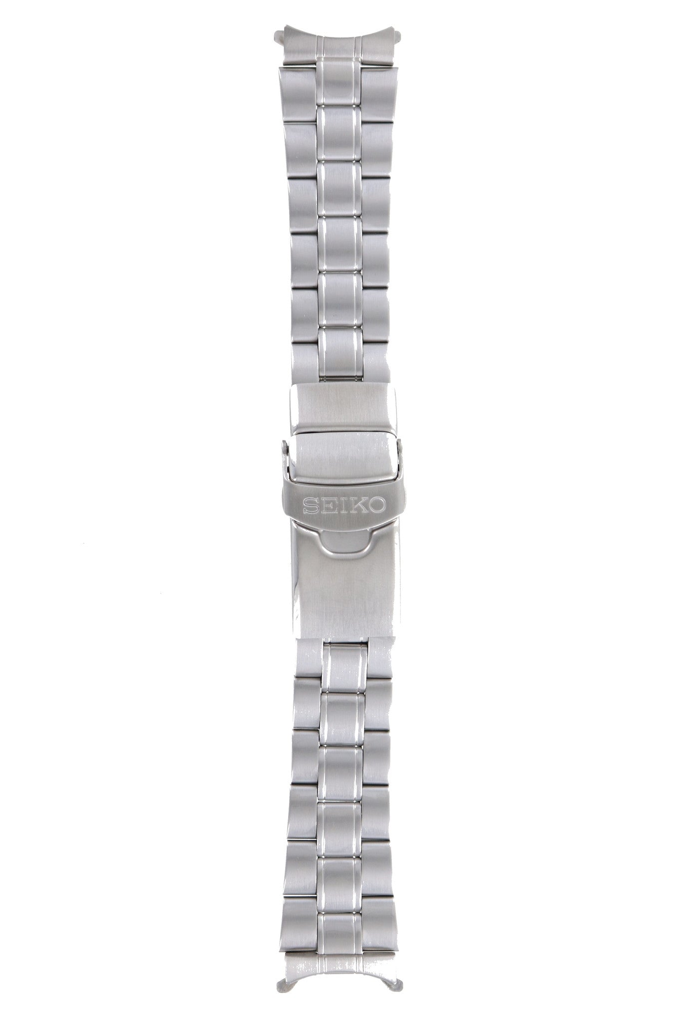 Seiko SNE001 - V145 - 0AA0 Watch Band 3140JB Grey Stainless Steel 20 mm Solar - Watch Plaza