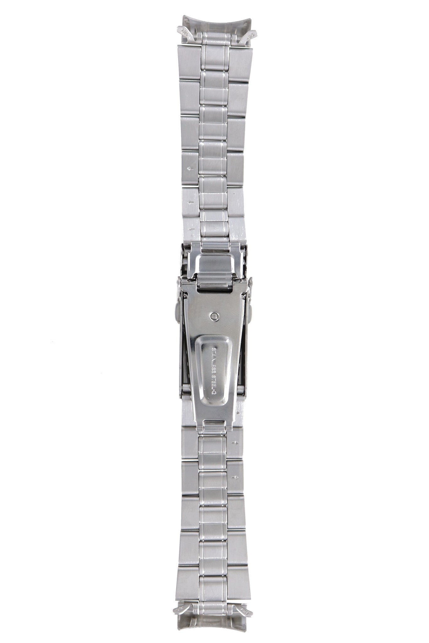 Seiko SNE001 - V145 - 0AA0 Watch Band 3140JB Grey Stainless Steel 20 mm Solar - Watch Plaza