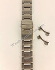 Seiko SNN233P1 SNN237 Bracelet 7T94 - 0BL0 Stainless Steel Watch Band 22mm - Watch Plaza