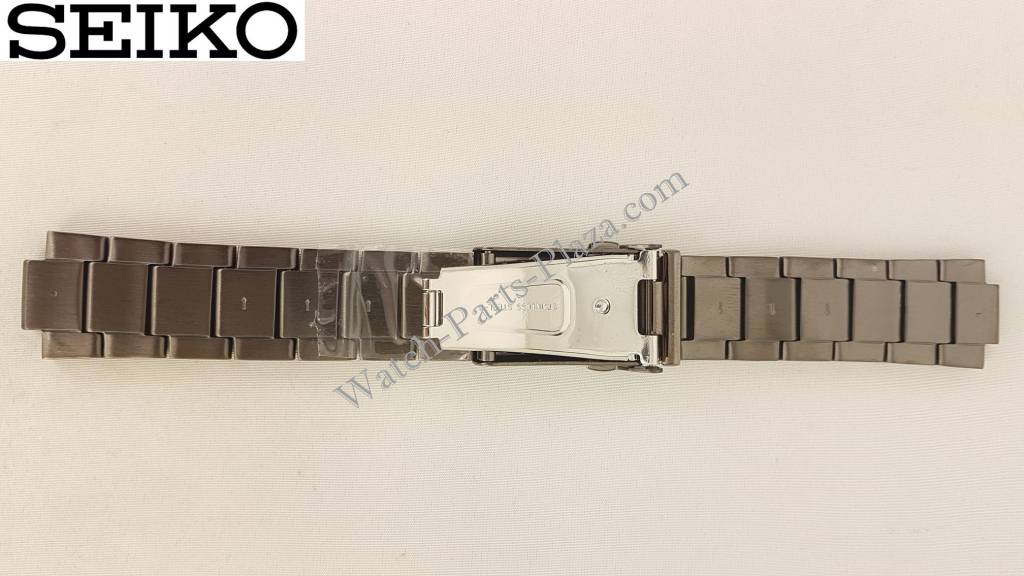 Seiko SNN233P1 SNN237 Bracelet 7T94 - 0BL0 Stainless Steel Watch Band 22mm - Watch Plaza