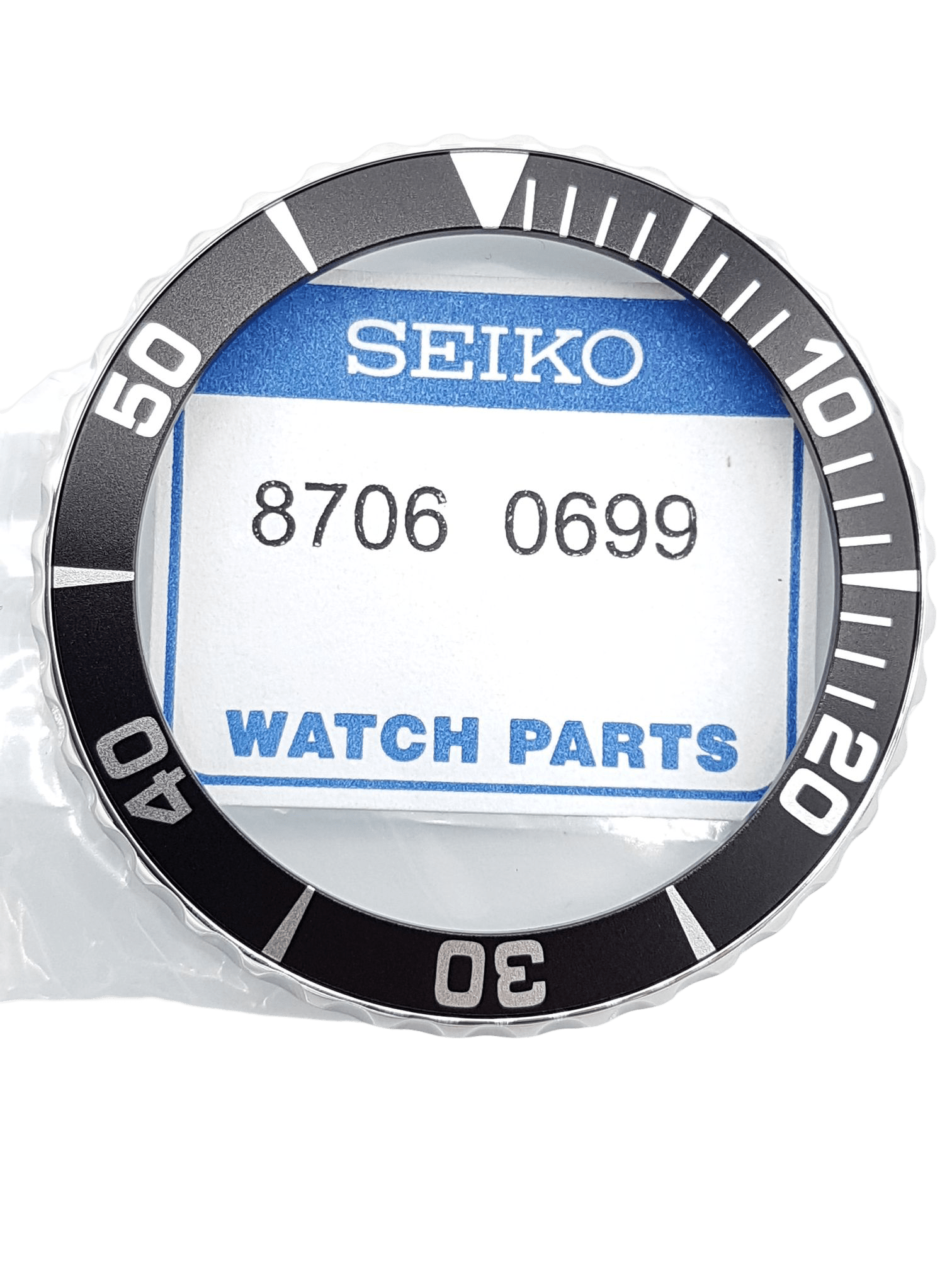 SEIKO SNZF11J1 SNZF17J1 SNZF19 5 SPORTS BLACK ROTATING BEZEL 7S36 03C0 ORIGINAL - Watch Plaza