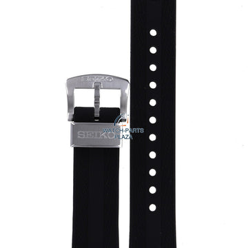 Seiko SPB147 & SPB151 62MAS Watch Band R03E011J0 Black Silicone 20 mm Prospex - Watch Plaza