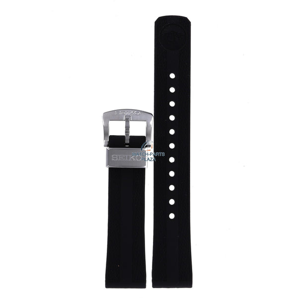 Seiko SPB147 & SPB151 62MAS Watch Band R03E011J0 Black Silicone 20 mm Prospex - Watch Plaza
