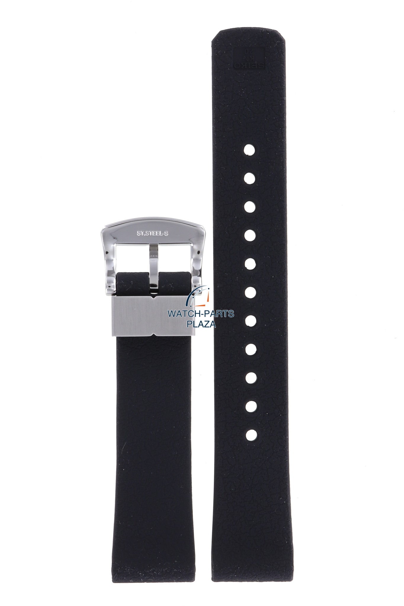 Seiko SPB147 & SPB151 62MAS Watch Band R03E011J0 Black Silicone 20 mm Prospex - Watch Plaza