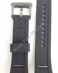 SEIKO SPC149P1 Black Silicon Watch Band 22 mm R02L011M0 Yachting Timer 7T84 - 0AE0 - Watch Plaza