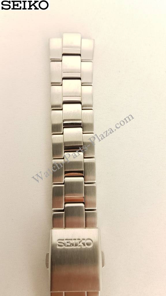 Seiko Spirit Solar Stainless Steel Watch Band V158 - 0AB0 Strap SBPX007 SBPX009 4A5G1 - Watch Plaza