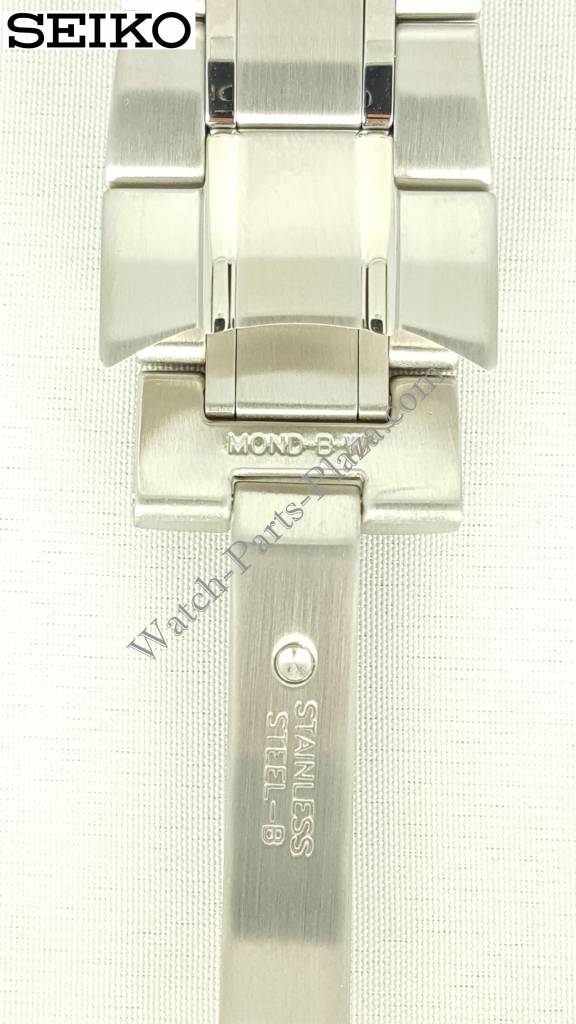 Seiko Sportura Stainless Steel Watch Band 21mm 7D48 - 0AK0 strap SUN015P1, SNAE61, SNP055 - Watch Plaza