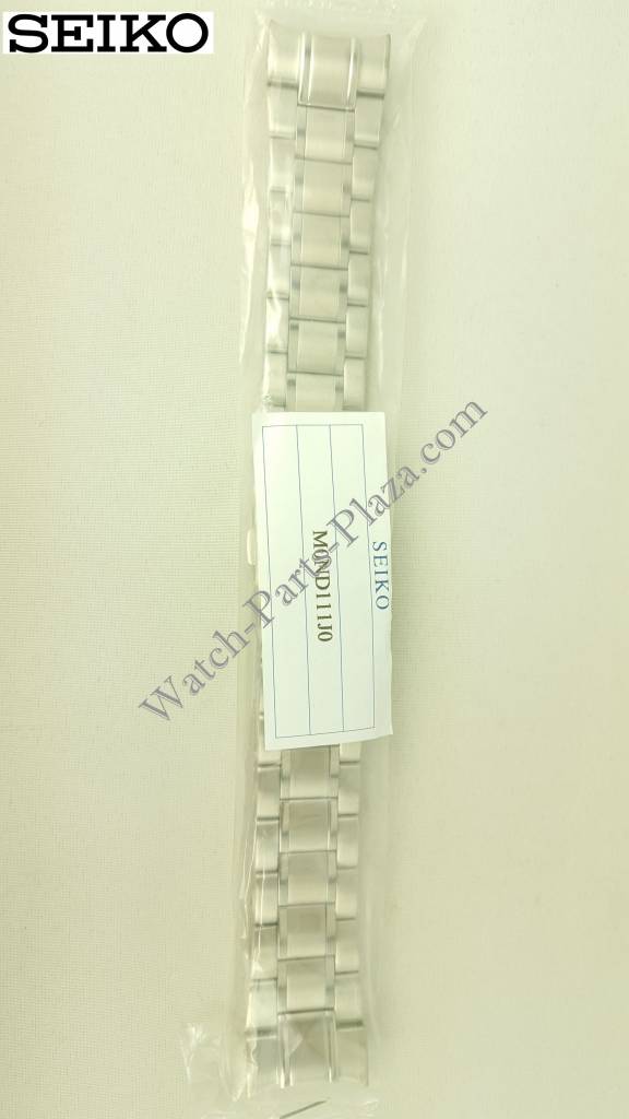 Seiko Sportura Stainless Steel Watch Band 21mm 7D48 - 0AK0 strap SUN015P1, SNAE61, SNP055 - Watch Plaza