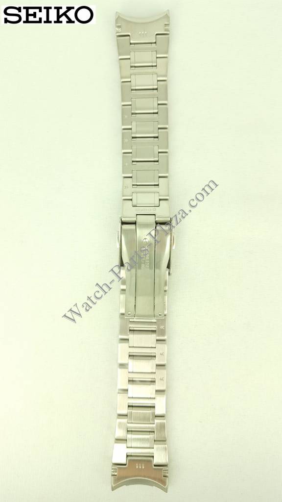 Seiko Sportura Stainless Steel Watch Band 21mm 7D48 - 0AK0 strap SUN015P1, SNAE61, SNP055 - Watch Plaza