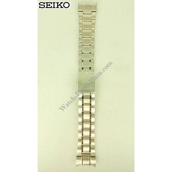 Seiko Sportura Stainless Steel Watch Band 21mm 7D48 - 0AK0 strap SUN015P1, SNAE61, SNP055 - Watch Plaza