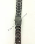 Seiko Sportura Stainless Steel Watch Band Black 21mm 7T62 - 0KV0 - Watch Plaza