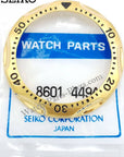 SEIKO SQ100 V657 - 7030 GOLD ROTATING BEZEL SKS008 SKS010 SKS012 SKS024 - Watch Plaza