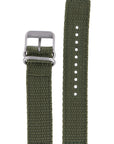 Seiko SRP145, SMY141 & SNKH69 Watch Band 301D3JL Green Textile 20 mm 5 Sports - Watch Plaza