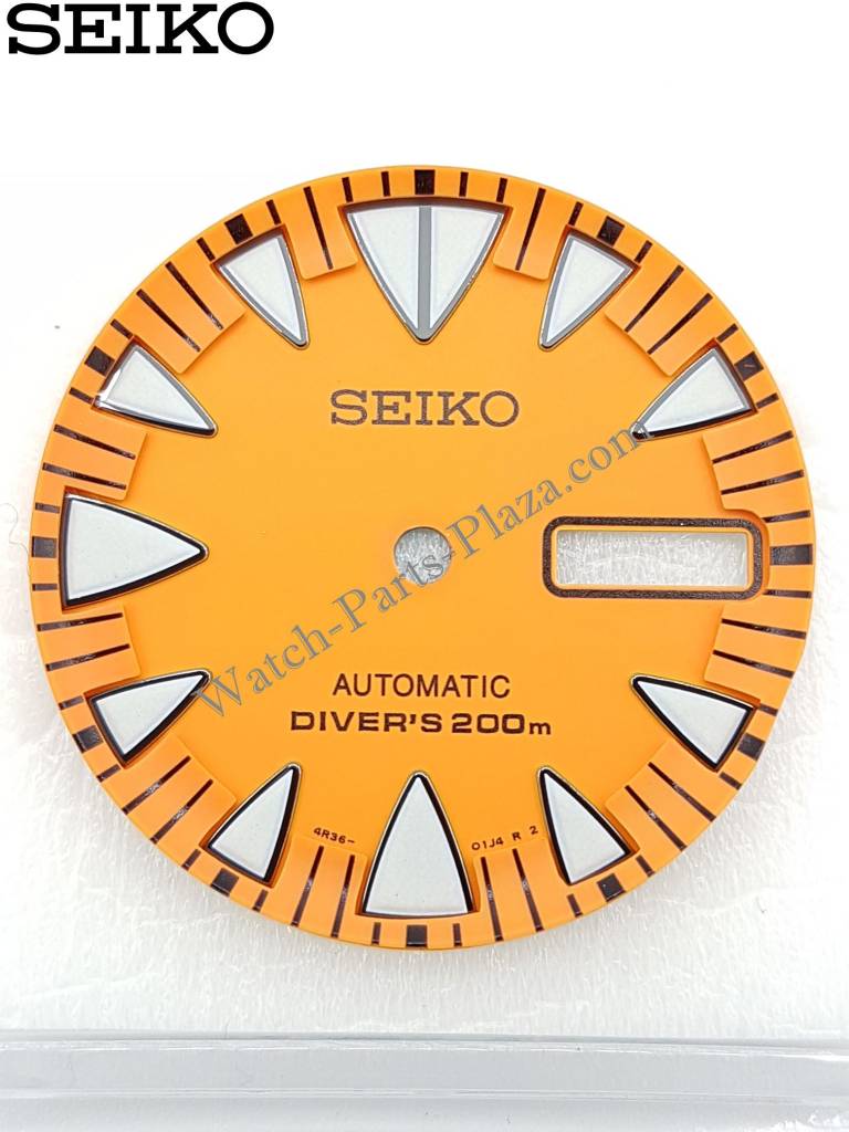 SEIKO SRP309K1 2ND GENERATION ORANGE MONSTER DIAL 4R36 - 01J0 ORIGINAL SRP309J1 - Watch Plaza