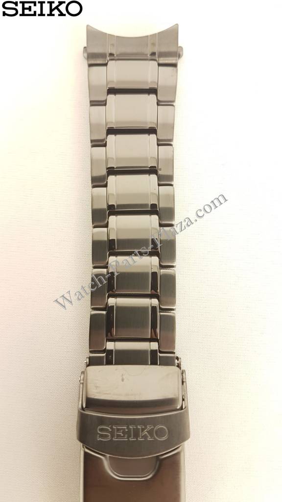 Seiko SRP429 5 Sports Stainless Steel Watch Band 22mm 4R36 - 02E0 - Watch Plaza