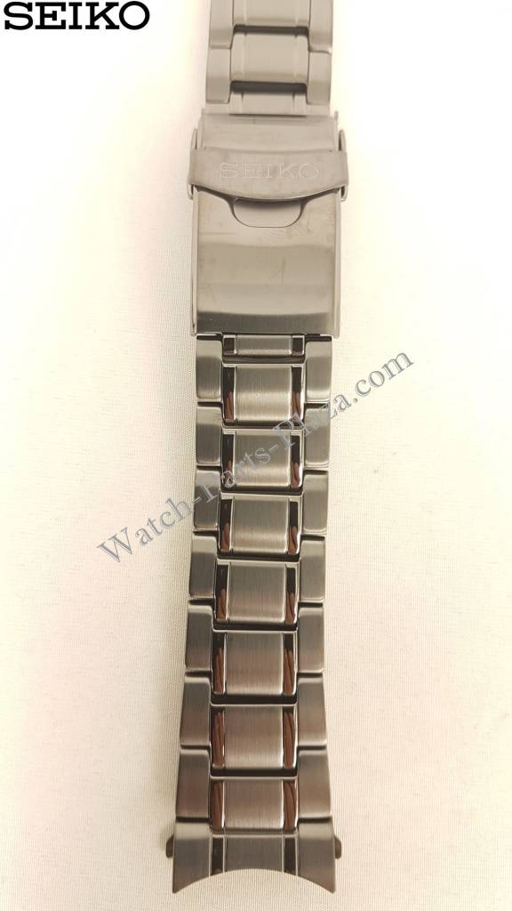 Seiko SRP429 5 Sports Stainless Steel Watch Band 22mm 4R36 - 02E0 - Watch Plaza