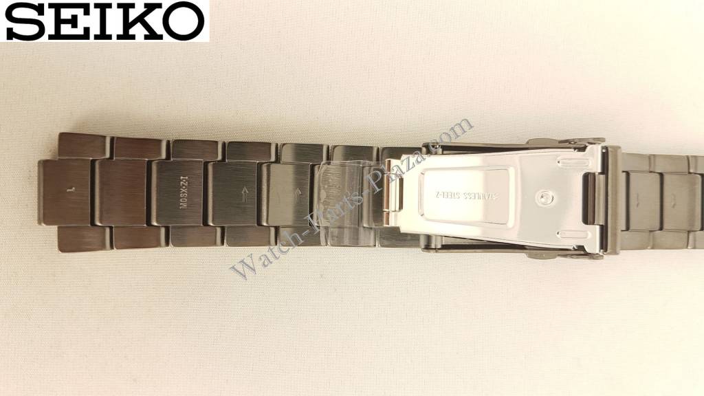 Seiko SRP429 5 Sports Stainless Steel Watch Band 22mm 4R36 - 02E0 - Watch Plaza