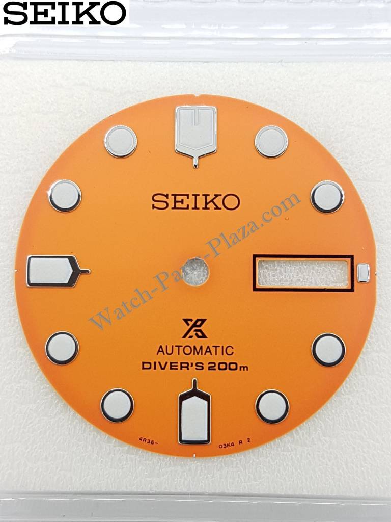 SEIKO SRP589K1 DIAL ORANGE MOHAWK