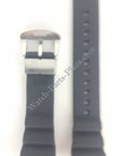 SEIKO SRP653K1 / SRP655K1 Black Silicon Watch Band Z 22 mm R02Y011J0 4R36 - 04D0 - Watch Plaza