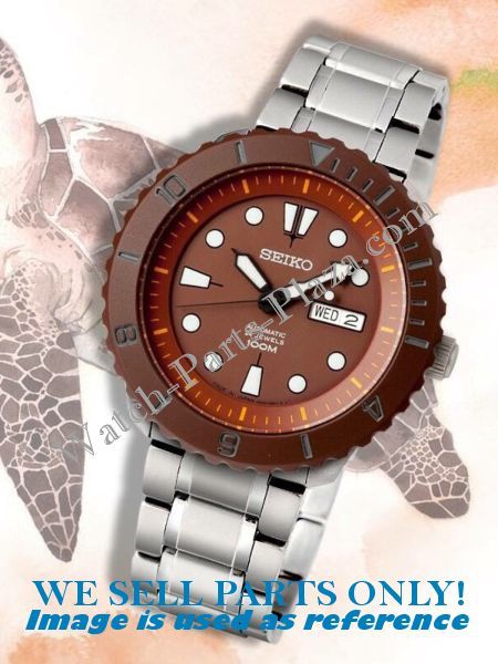 Seiko SRPA45J1 Watch Parts 4R36 - 05J0 Dial, Bezel, Hands & Chapter Ring - Save The Sea - Watch Plaza