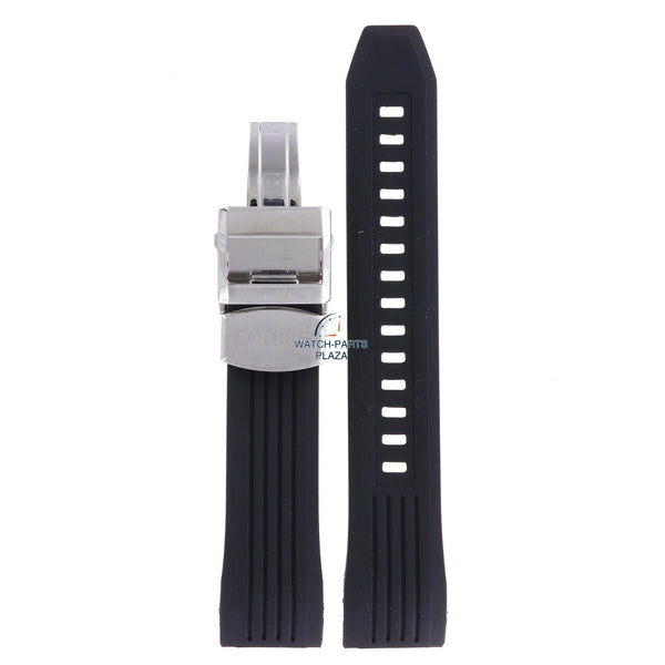 Seiko SSE015 Solar GPS Watch Band R01Z011J0 Black Silicone 22 mm Astron - Watch Plaza