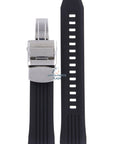 Seiko SSE015 Solar GPS Watch Band R01Z011J0 Black Silicone 22 mm Astron - Watch Plaza