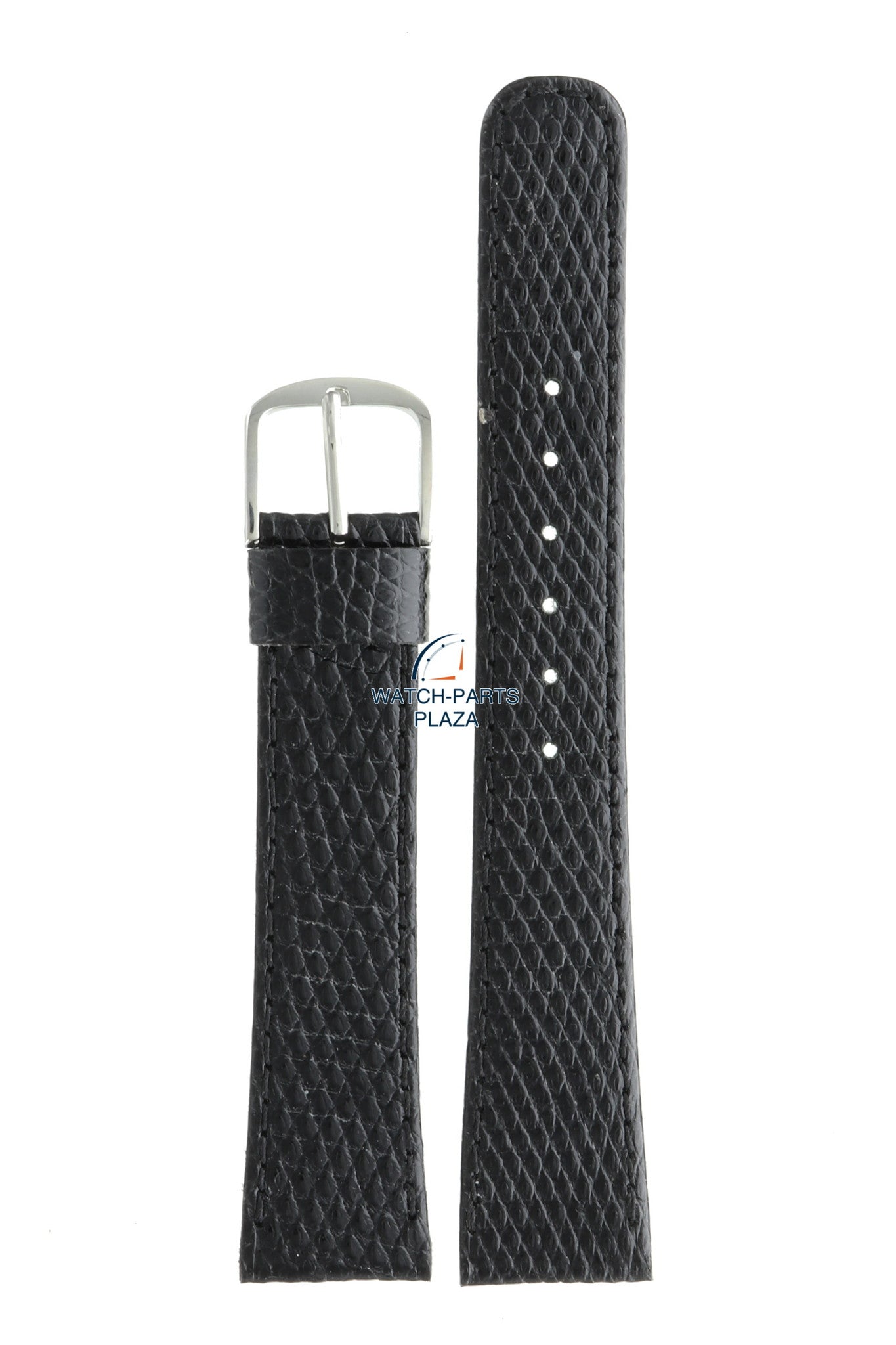 Seiko WLM48S Watch band 2620, 8620, H448, H449 black leather 18 mm - Quartz - Watch Plaza