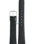 Seiko WLM48S Watch band 2620, 8620, H448, H449 black leather 18 mm - Quartz - Watch Plaza