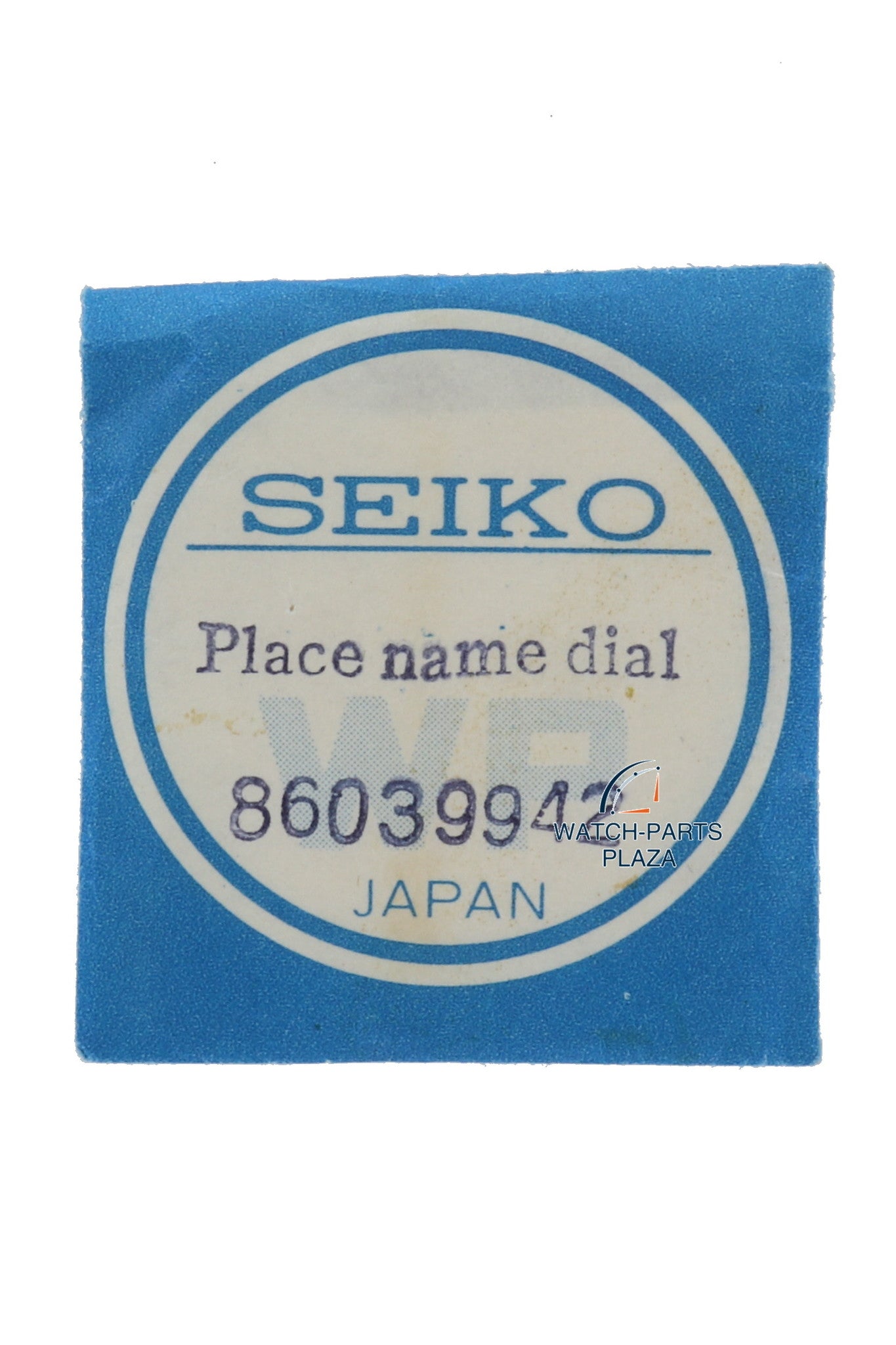 Seiko World Time 6117 - 6010 black dial / chapter ring original 86039942 - Watch Plaza