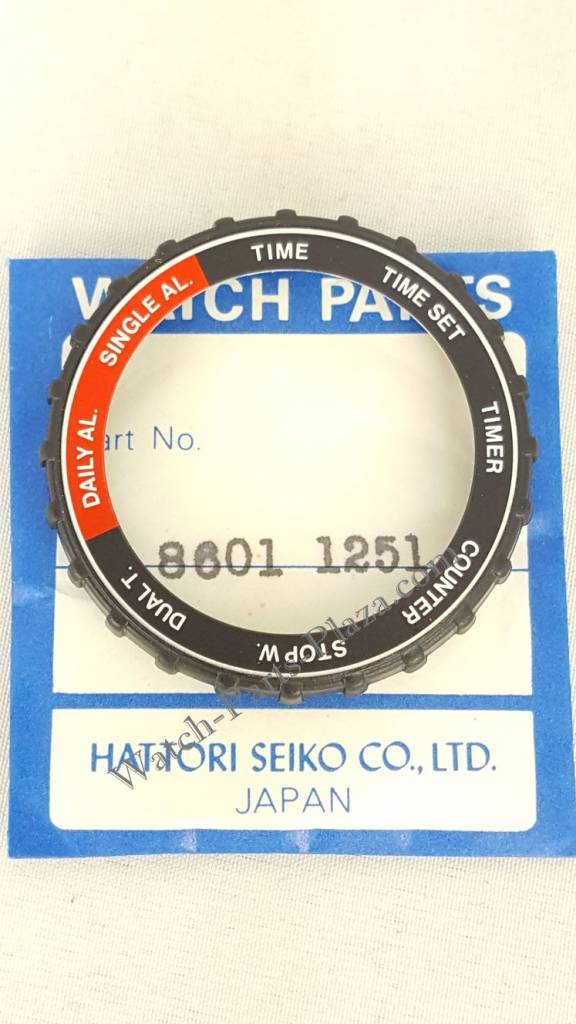 SEIKO YACHT TIMER SPORTS 100 BLACK BEZEL A829 6030 6010 601A ORIGINAL A828 4000 - Watch Plaza