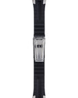 Seiko - Z 16 - V657 - 6120 Watch Band 4HC8JZ Black Silicone 16 mm - Watch Plaza