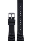 Seiko Z 20 - SNM037 - 7S35 - 00F0 Watch Band 4K30ZZ Black Silicone 20 mm Land Monster - Watch Plaza