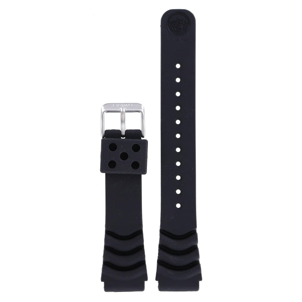 Seiko Z 20 - SNM037 - 7S35 - 00F0 Watch Band 4K30ZZ Black Silicone 20 mm Land Monster - Watch Plaza