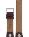 Seiko Z 22 - SNQ041 - 6A32 - 00E0 Watch Band 4K22JZ Brown Leather 22 mm Perpetual Calendar - Watch Plaza