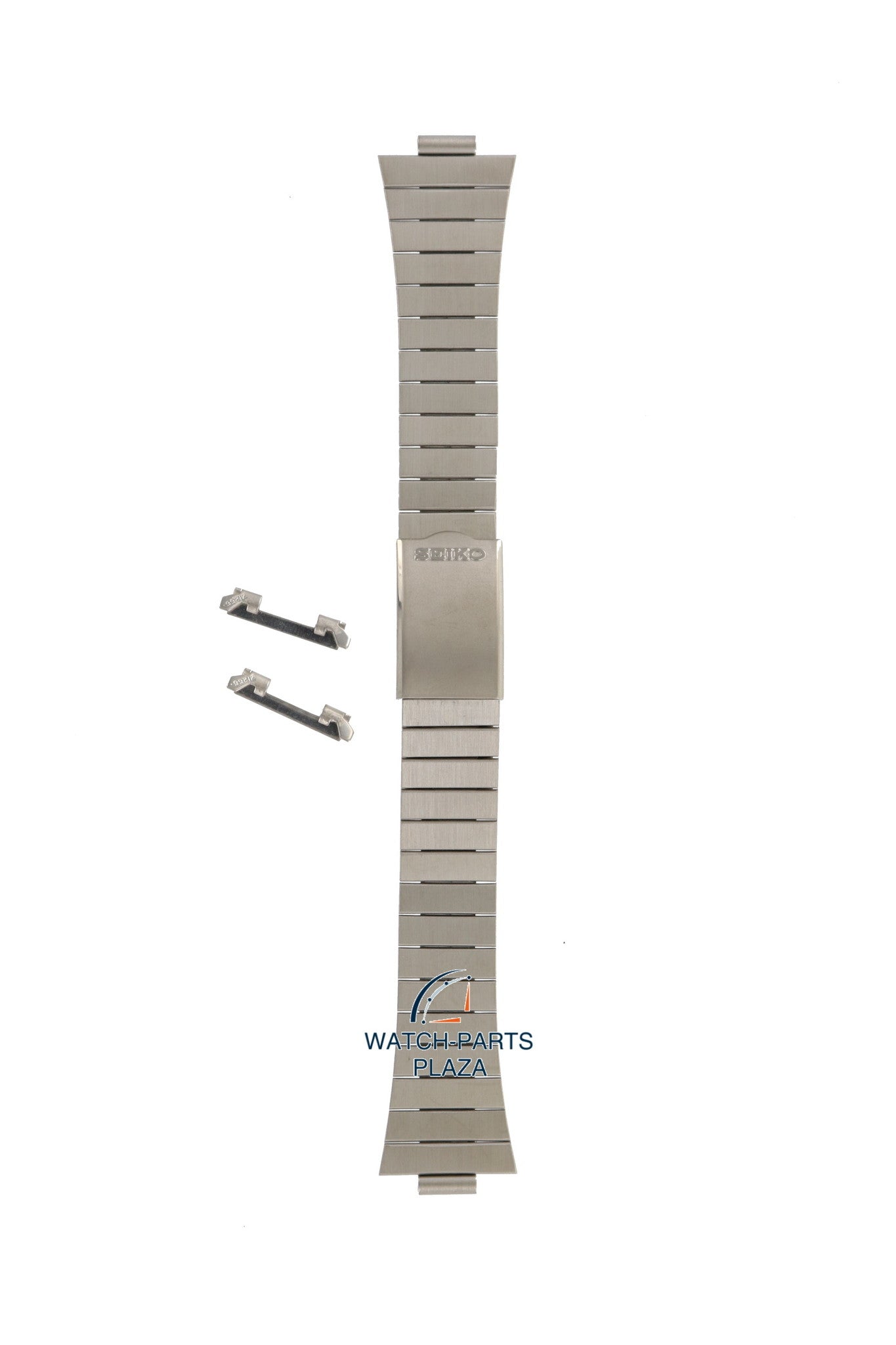 Seiko Z1266S Watch band 7019 5340, 5350 grey stainless steel 19 mm - 5 - Watch Plaza