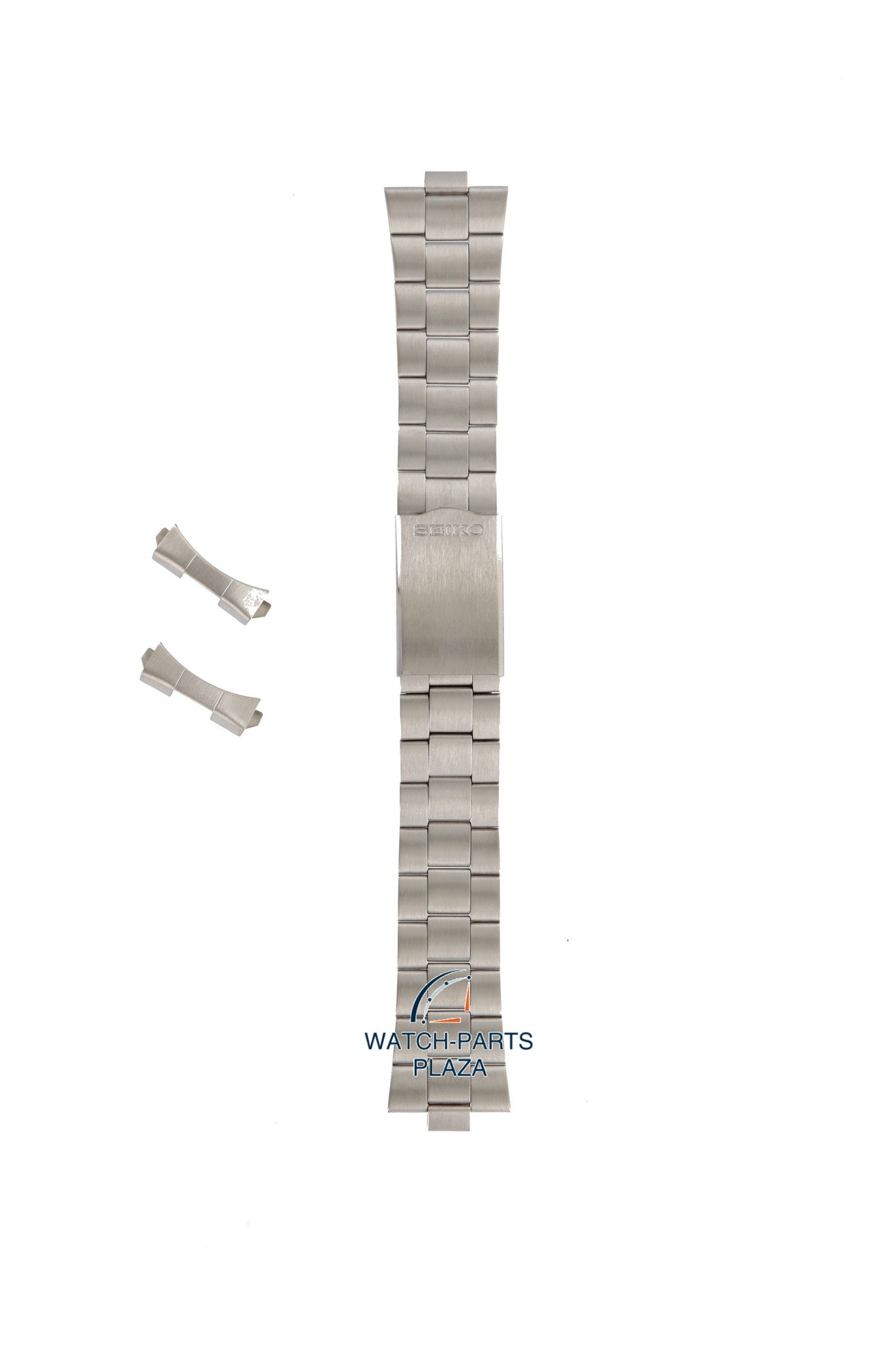 Seiko Z1268S Watch band 7009 4000 grey stainless steel 19 mm - 5 - Watch Plaza