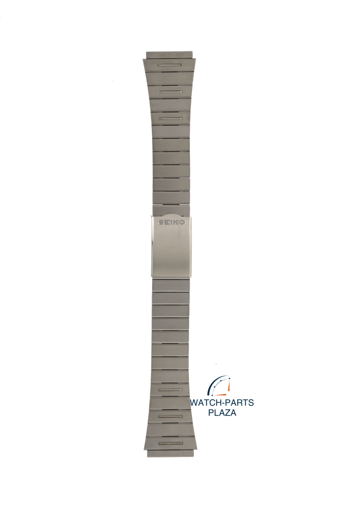 Seiko Z1415S Watch band H601 521A - Dual Time grey stainless steel 20 mm - Digital - Watch Plaza