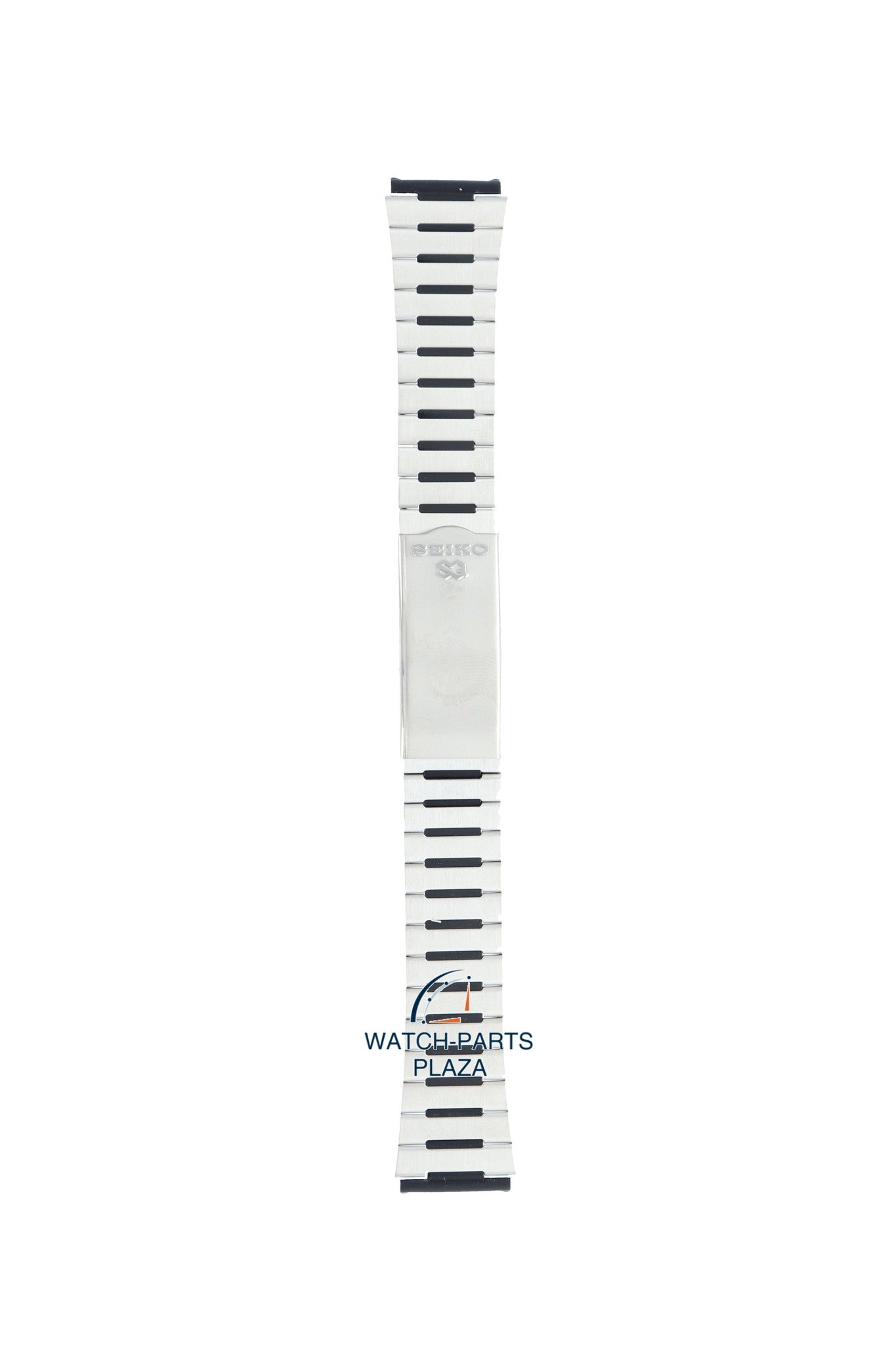 Seiko Z337S Watch band 8223 7040 - SQ grey stainless steel 18 mm - SQ - Watch Plaza