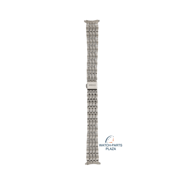 Seiko Z5475S Watch band 7N82 0110 grey stainless steel 14 mm - Sports 150 - Watch Plaza