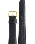 Seiko ZRA34G Watch band 7T32 7B3B - SDW196 black leather 20 mm - Quartz Chronograph - Watch Plaza