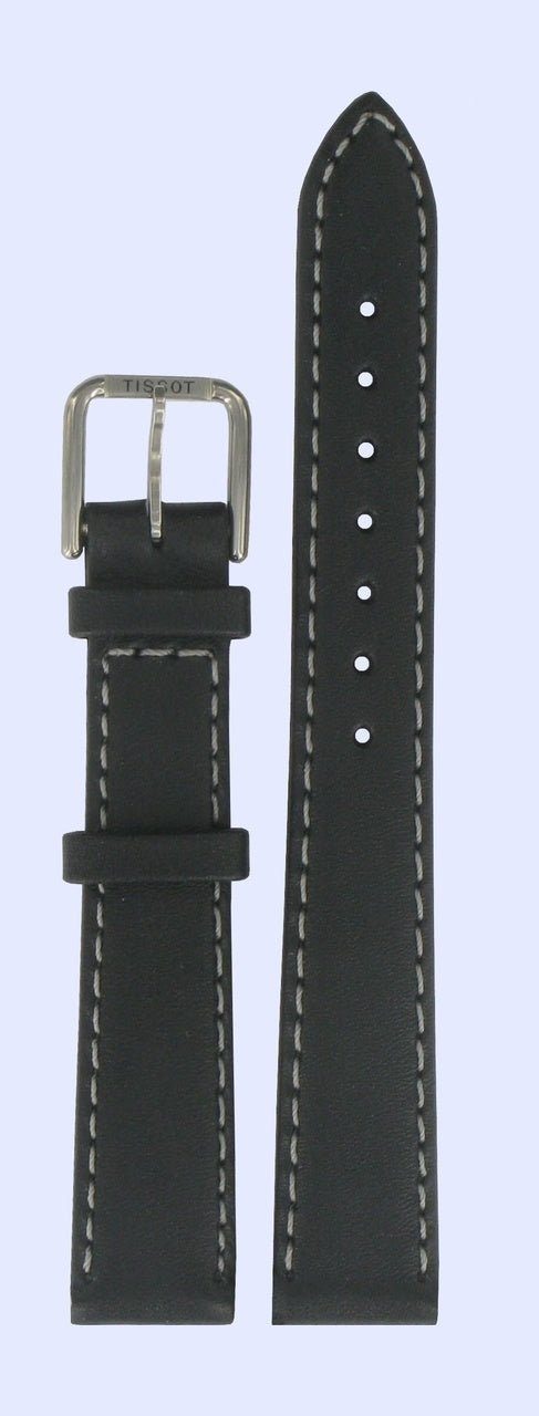 Tissot J326/426 T - Classic Watch Band T600013182 Black Leather 14 mm PR50 2000 - Watch Plaza