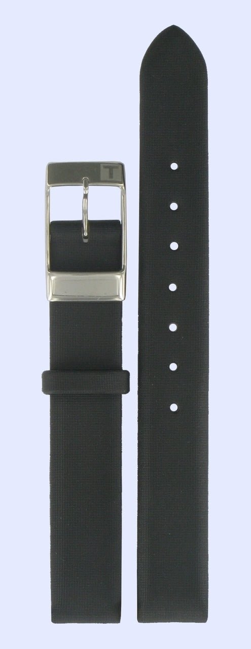 Tissot L830N Lady T5 Watch Band T600013388 Black Leather 12 mm Equi - T - Watch Plaza