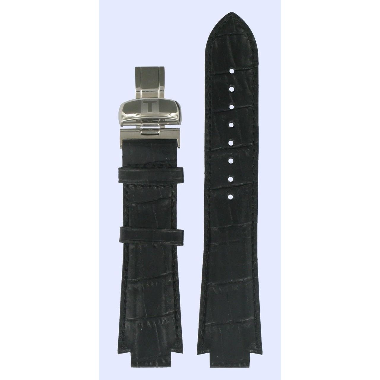 Tissot L860/960K - T - Trend Watch Band T600013130 Black Leather 13 mm TXL - TXS - Watch Plaza
