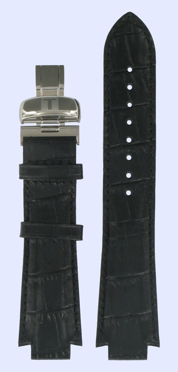 Tissot L860/960K - T - Trend Watch Band T600013130 Black Leather 13 mm TXL - TXS - Watch Plaza