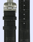 Tissot PRC200 - T014430 & T171526 Watch Band T600013369 Black Leather 19 mm PRC 200 - Watch Plaza