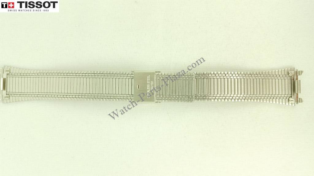 Tissot Seastar A550X Watch Band T605013713 Grey Stainless Steel 18 mm Seastar - Watch Plaza