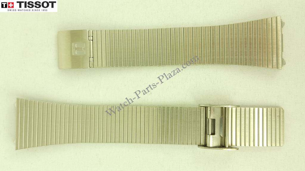 Tissot Seastar A550X Watch Band T605013713 Grey Stainless Steel 18 mm Seastar - Watch Plaza