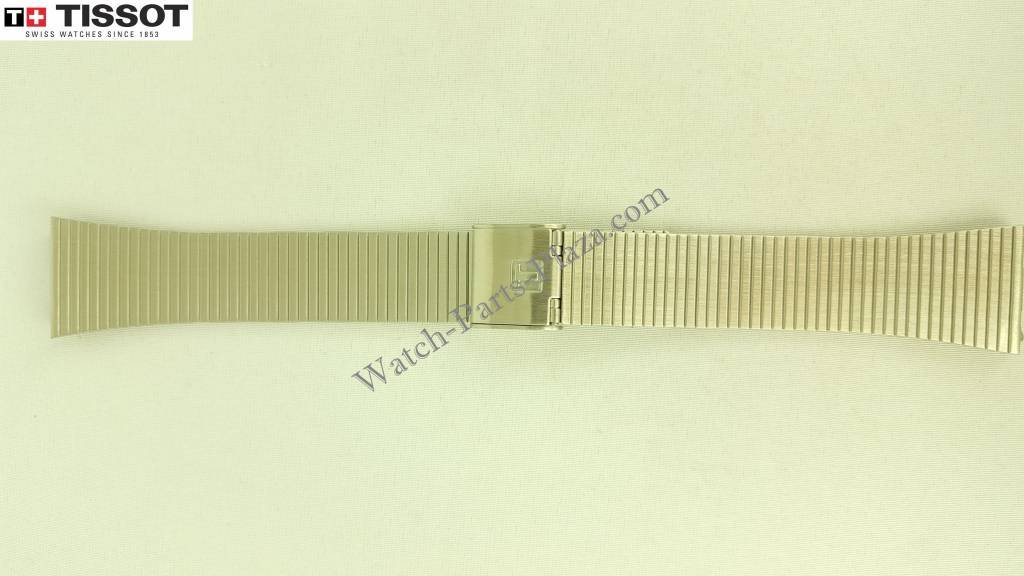 Tissot Seastar A550X Watch Band T605013713 Grey Stainless Steel 18 mm Seastar - Watch Plaza