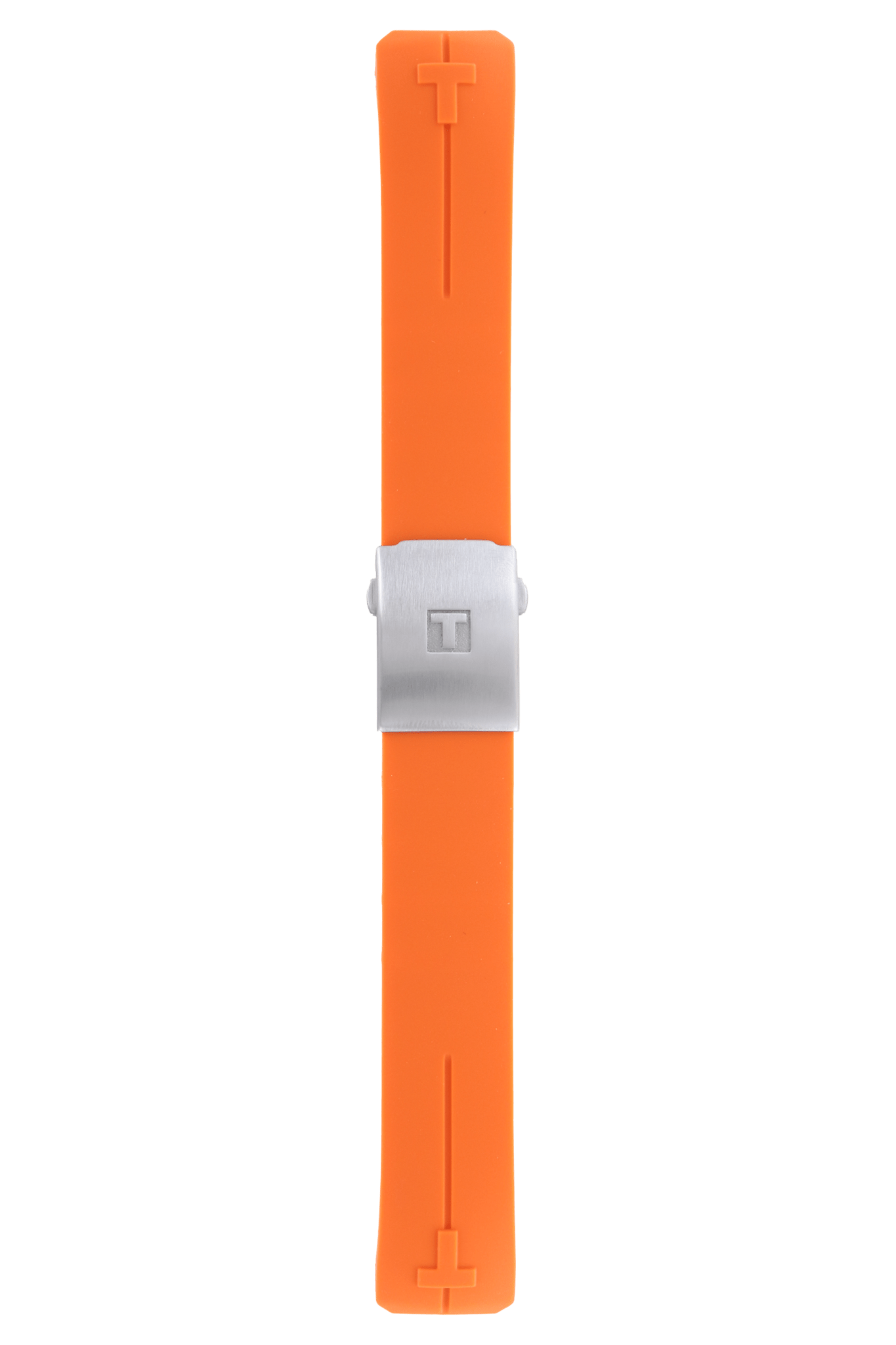 Tissot T - Touch II - T013420 &amp; T047420 Watch Band T603026664 Orange Silicone 21 mm T - Touch - Watch Plaza